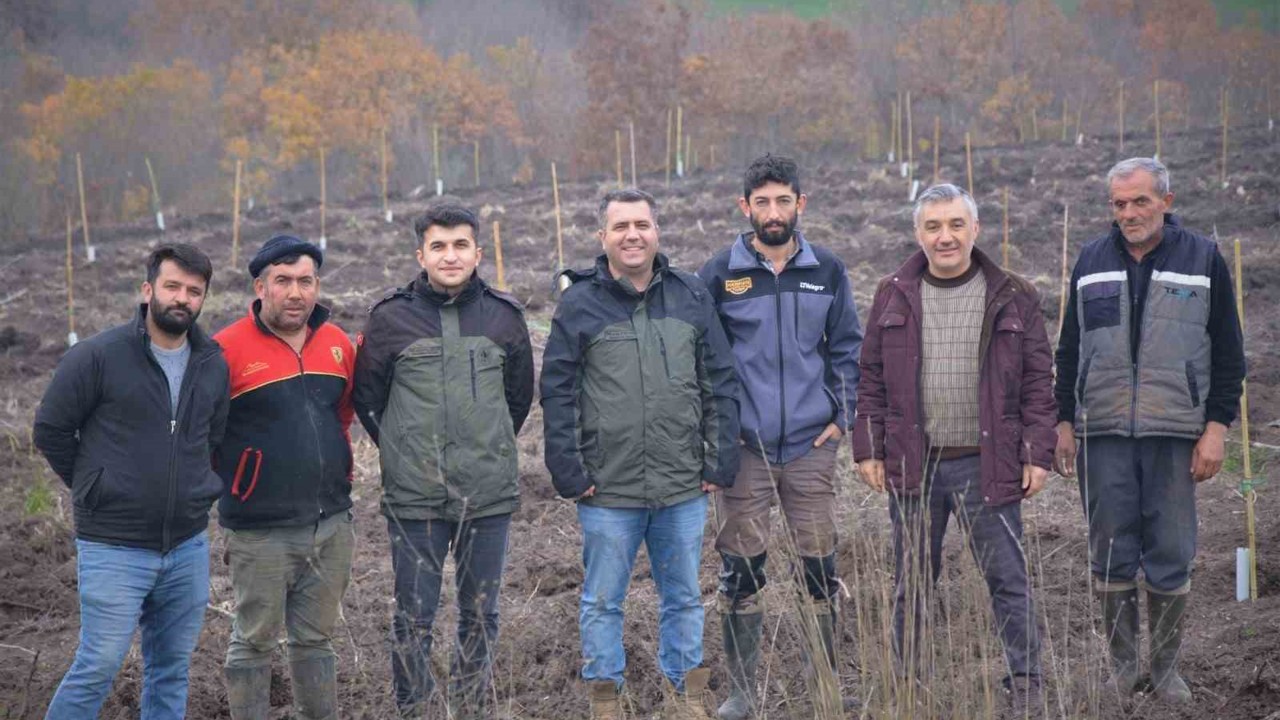 Manyas’ta orman köylüsüne gelir getirici ağaçlandırma
