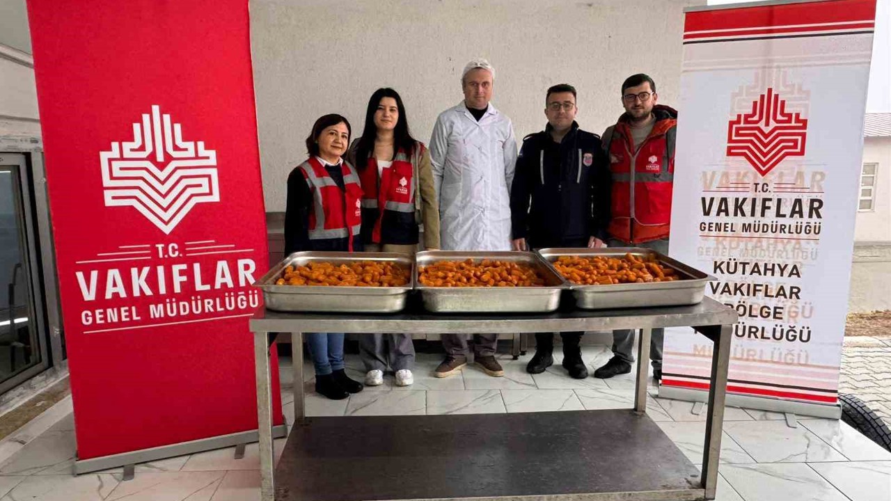 Kütahya T Tipi Ceza İnfaz Kurumu’nda Regaib Kandili ikramı
