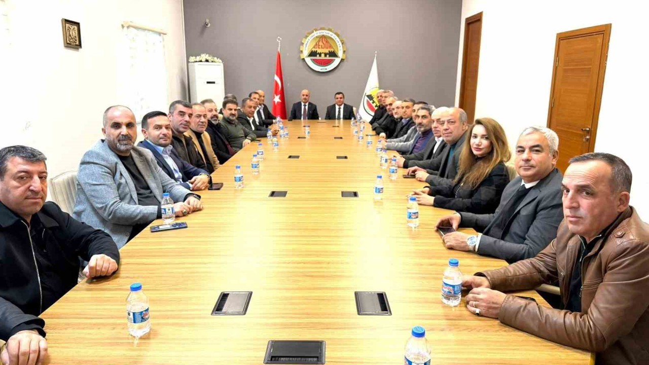 Diyarbakır Emniyet Müdürü Gökduman, DESOB Başkanı Ebedinoğlu ile bir araya geldi
