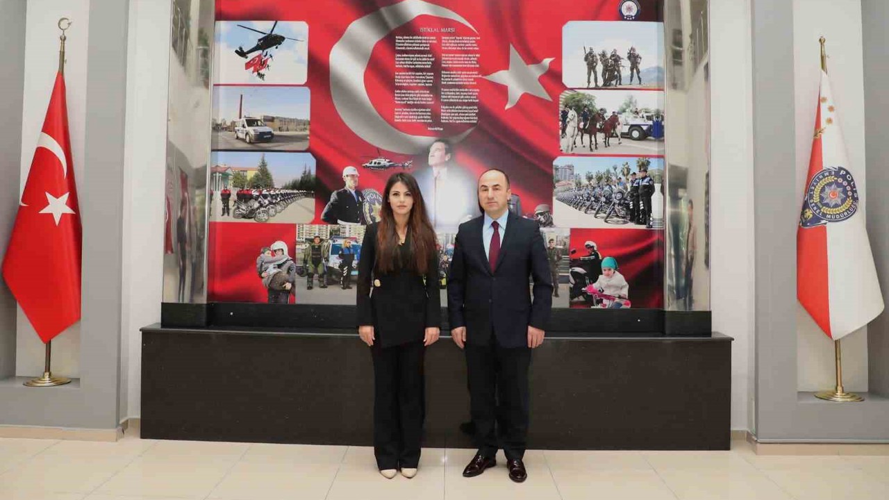 Cumhuriyet Savcısı Nuray Dağdeviren, İl Emniyet Müdürü Yılmaz’ı ziyaret etti
