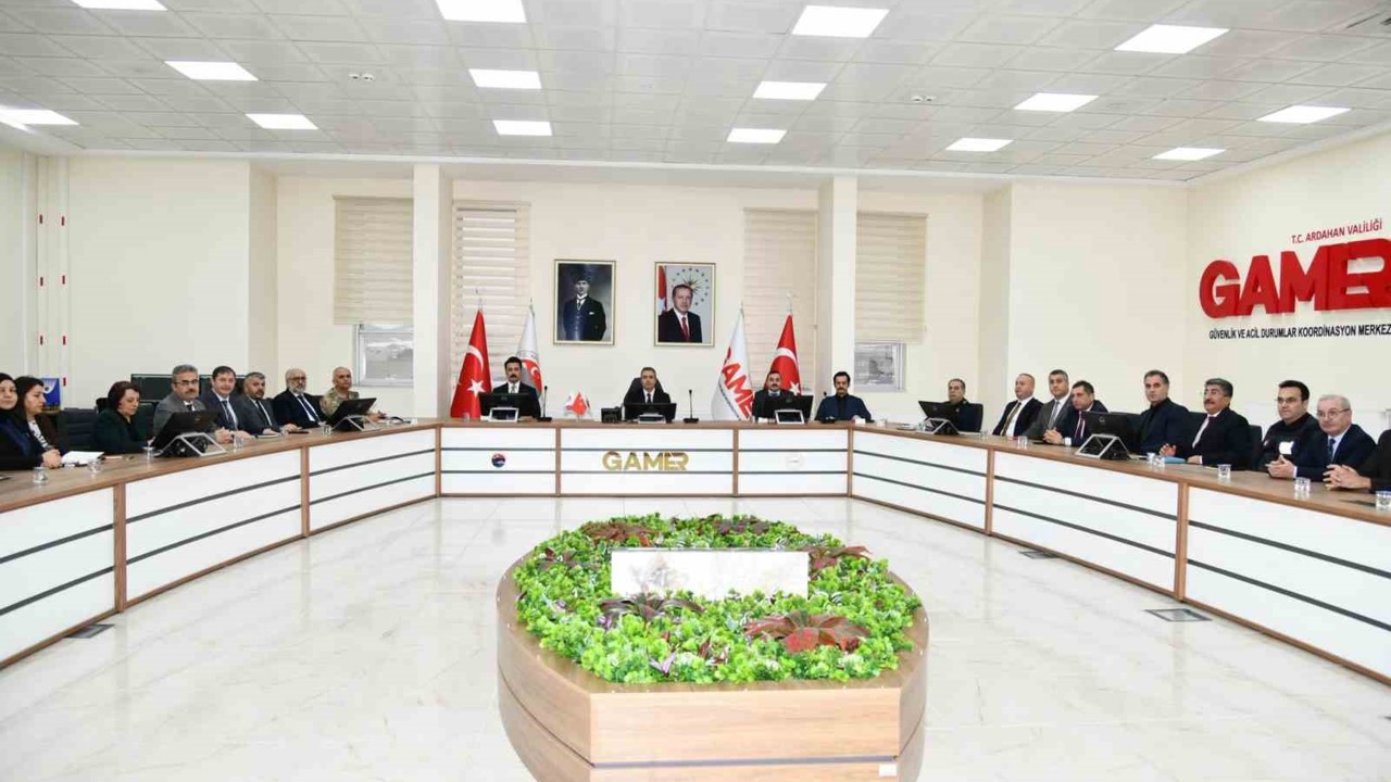 Ardahan’da İl İdare Şube Başkanları toplandı
