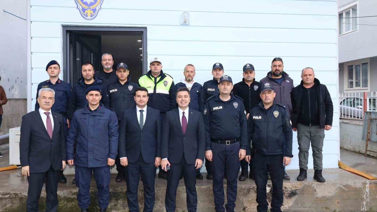 Karacasu’da tayini çıkan savcı ve mal müdürü onuruna veda yemeği
