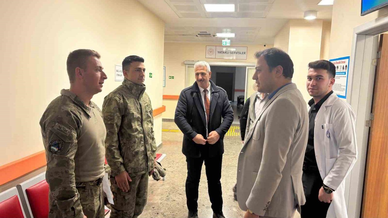 Kaymakam Bayram kurumlarda yürütülen çalışmaları yerinde inceledi
