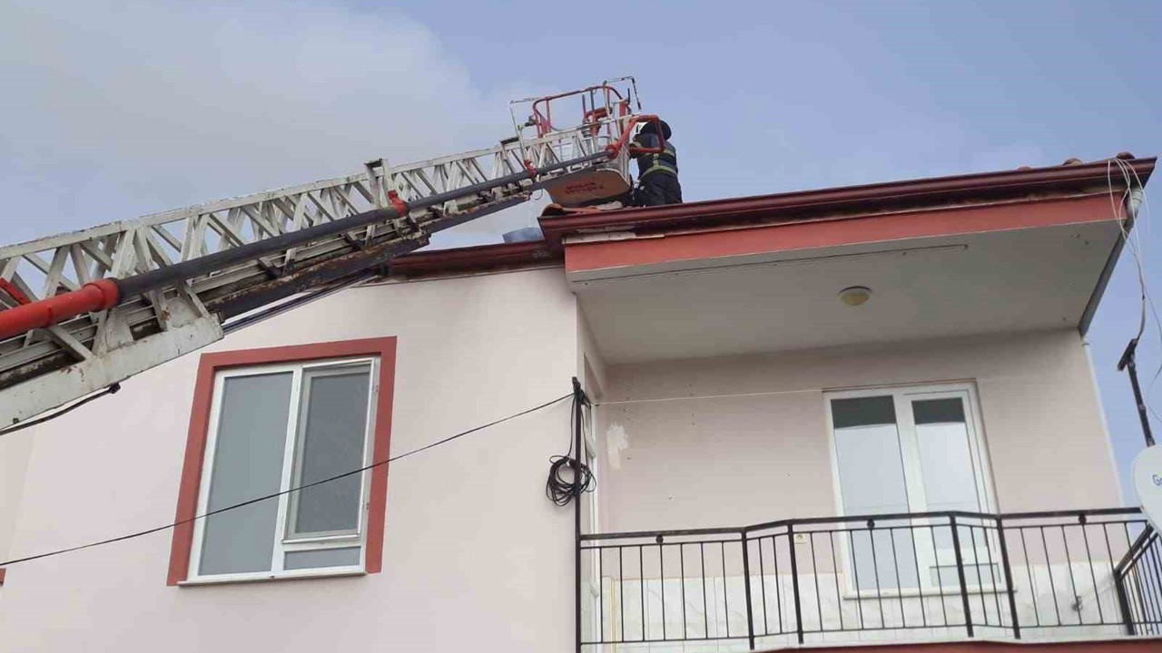 Bucak’ta bacada yangın paniği
