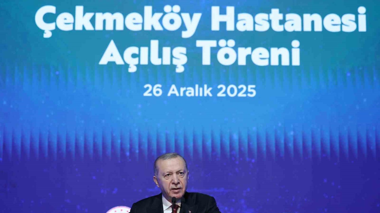 Cumhurbaşkanı Erdoğan: "Sağlık alanında artık farklı bir ligin oyuncusuyuz"
