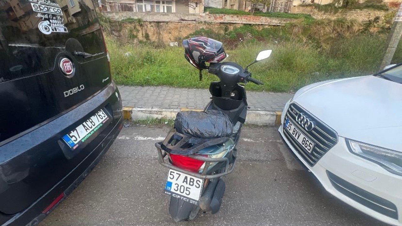 Sinop’ta devrilen motosiklette sürücü yaralandı
