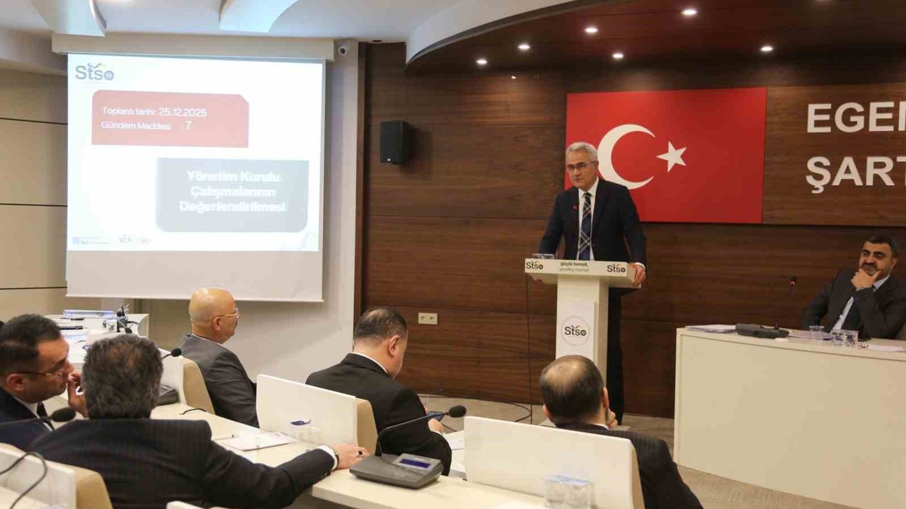 STSO, yılın son meclis toplantısını gerçekleştirdi
