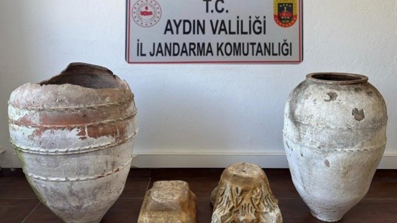 Söke’de tarihi eser operasyonu
