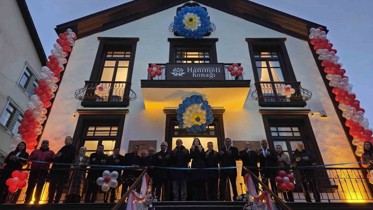 İlkadım Hanımeli Konağı hizmete açıldı
