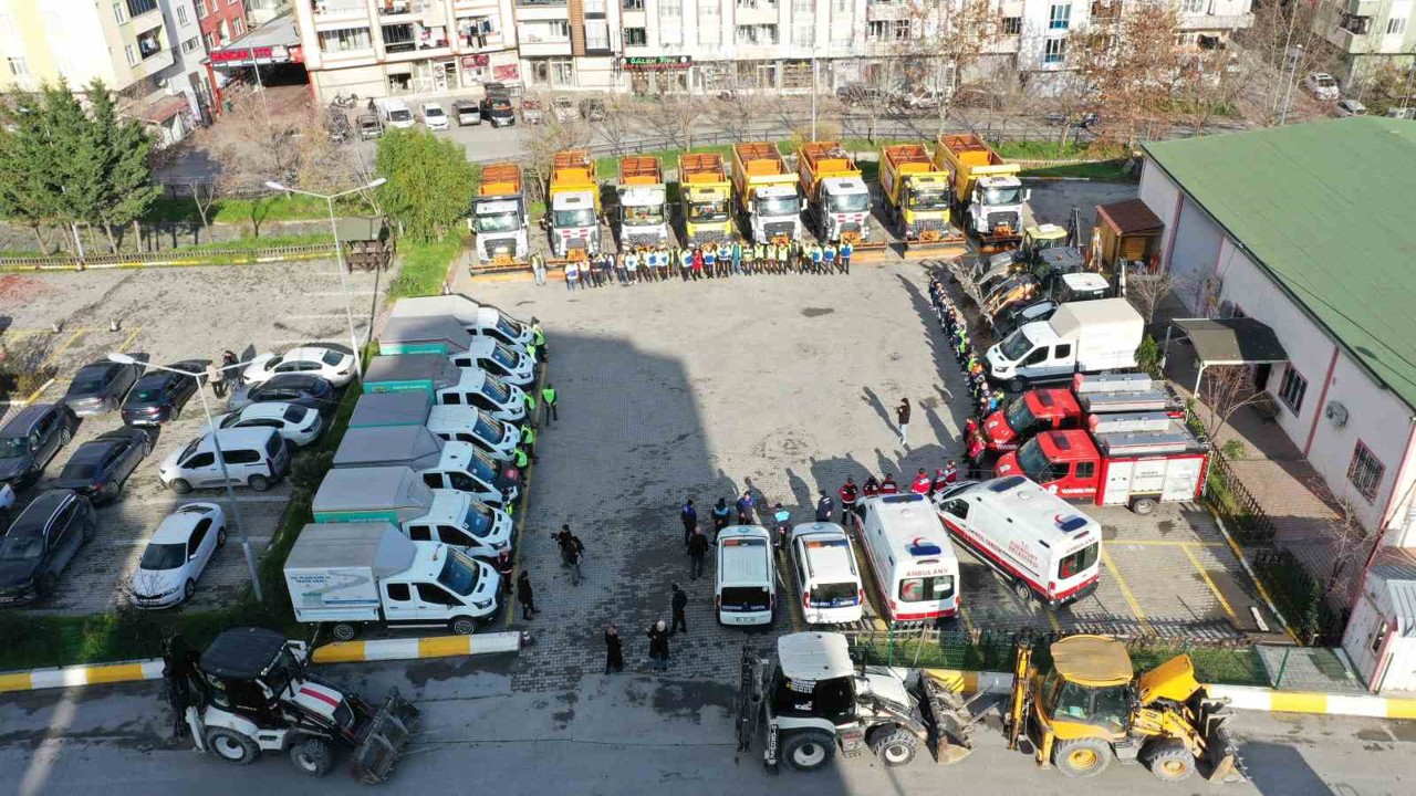 Esenyurt Belediyesi karla mücadeleye hazır
