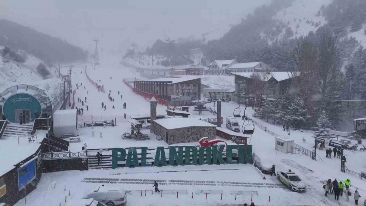 Palandöken’de görsel şölen
