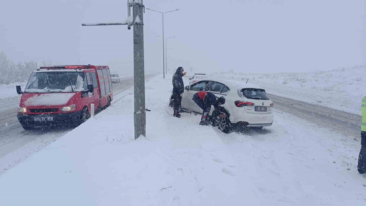 Erciş’te trafik kaza: 1 yaralı
