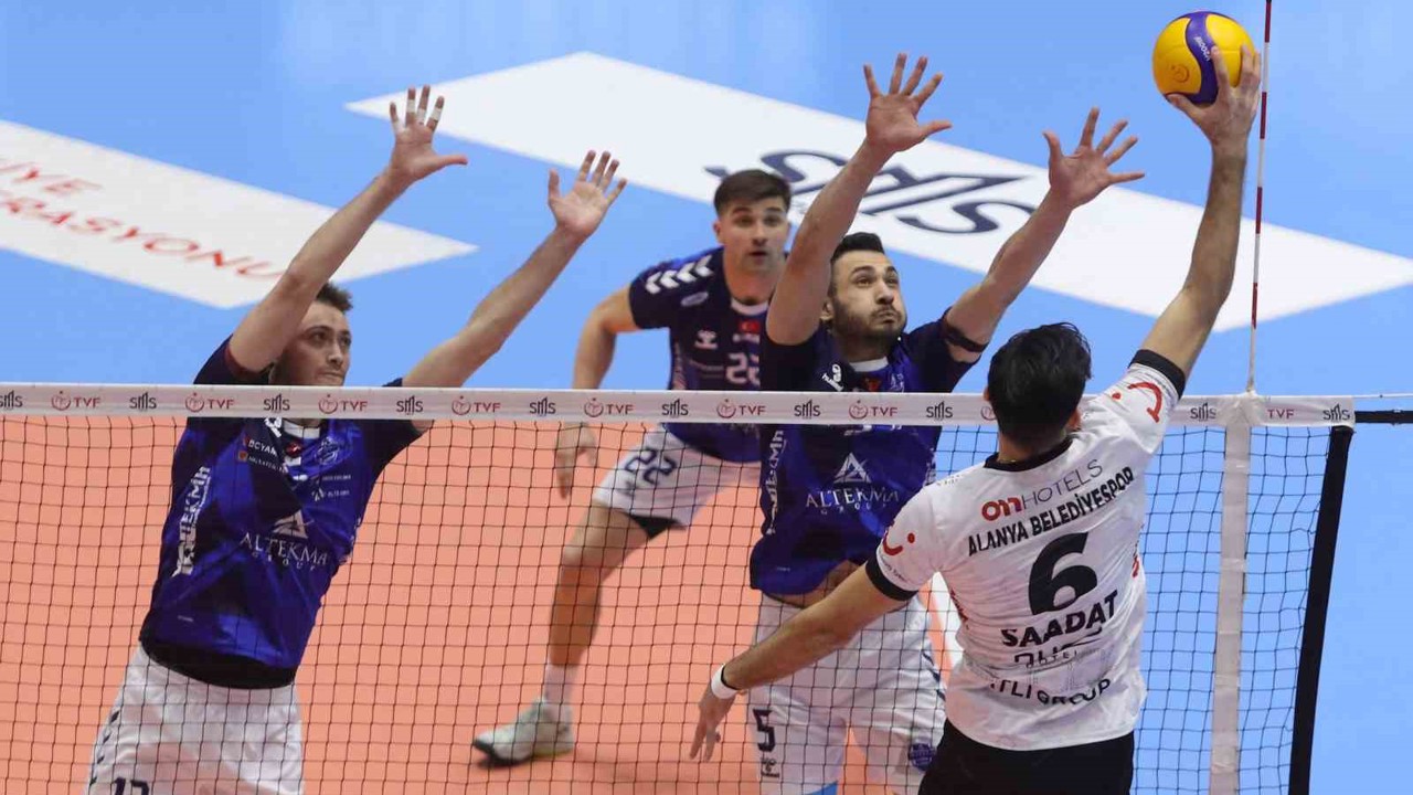 Efeler Ligi: Altekma: 2 - Alanya Belediyespor: 2
