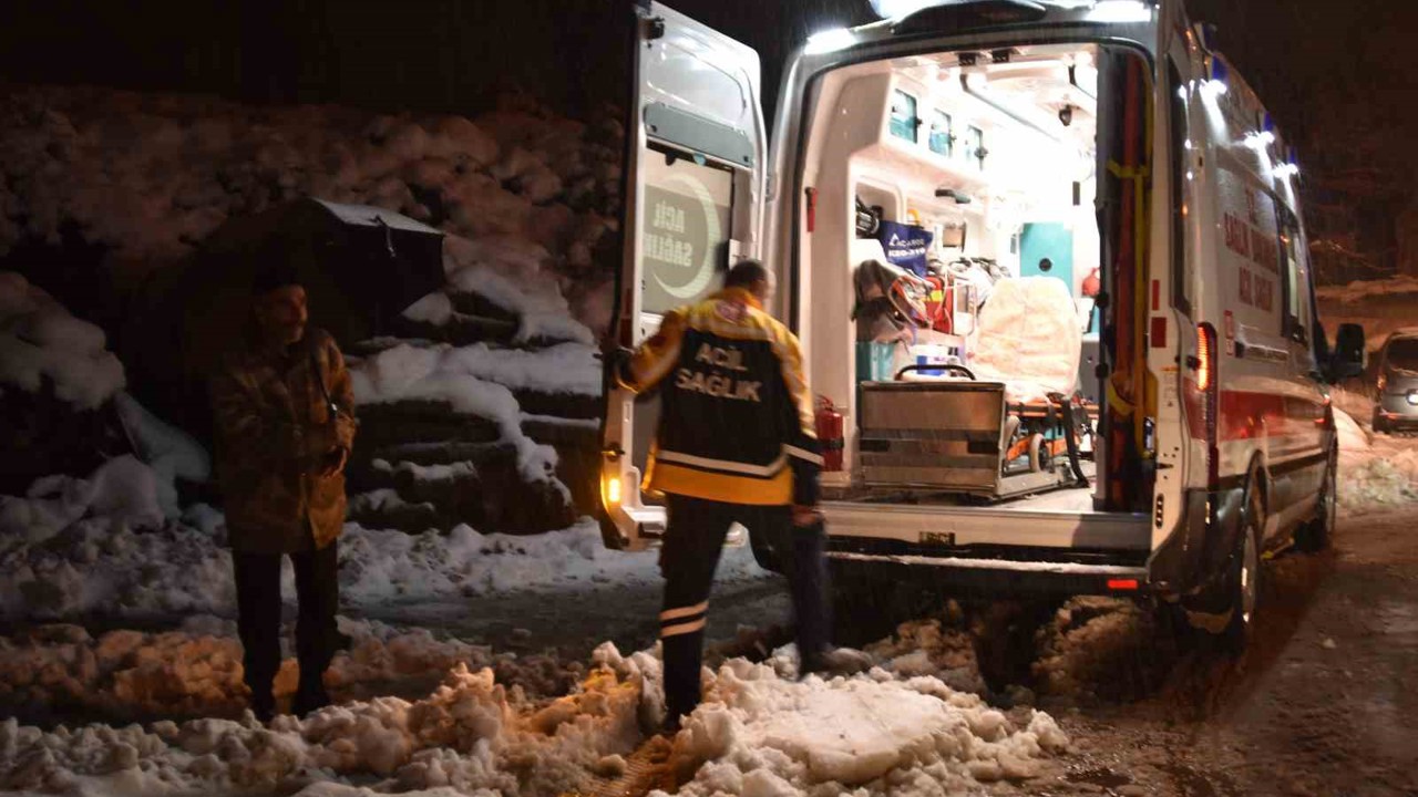 Ekipler 7 aylık bebek için seferber oldu
