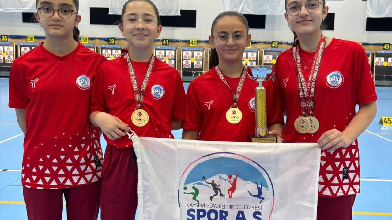 Kayserili sporcular Türkiye Şampiyonu oldu
