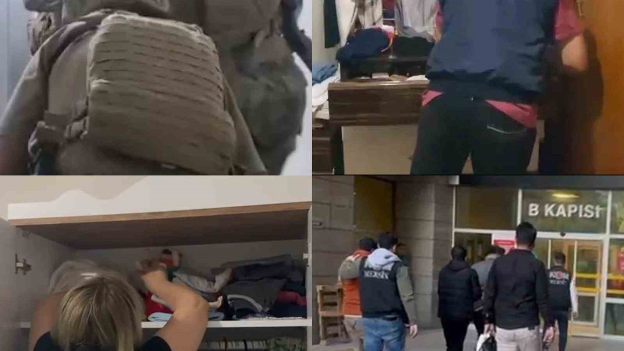 Mersin’de haraç isteyen suç örgütüne operasyon: 8 tutuklama
