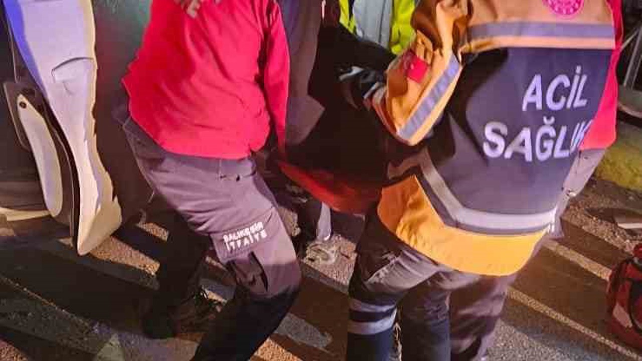 Balıkesir’de trafik kazası: 2 yaralı
