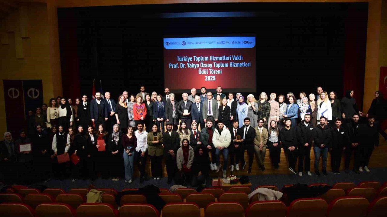 Prof. Dr. Yahya Özsoy Toplum Hizmetleri Ödülleri sahiplerini buldu
