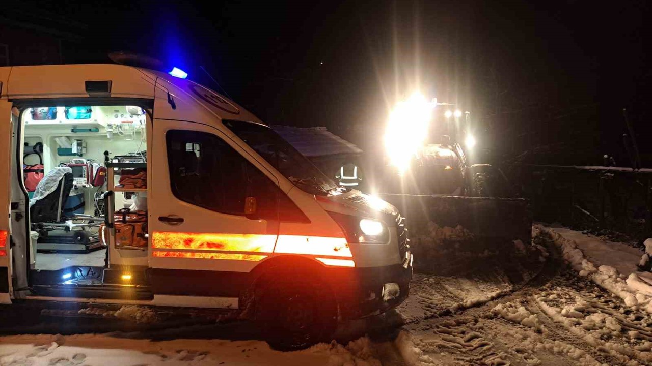 Zonguldak’ta kar nedeniyle 81 köy yolu ulaşıma kapandı
