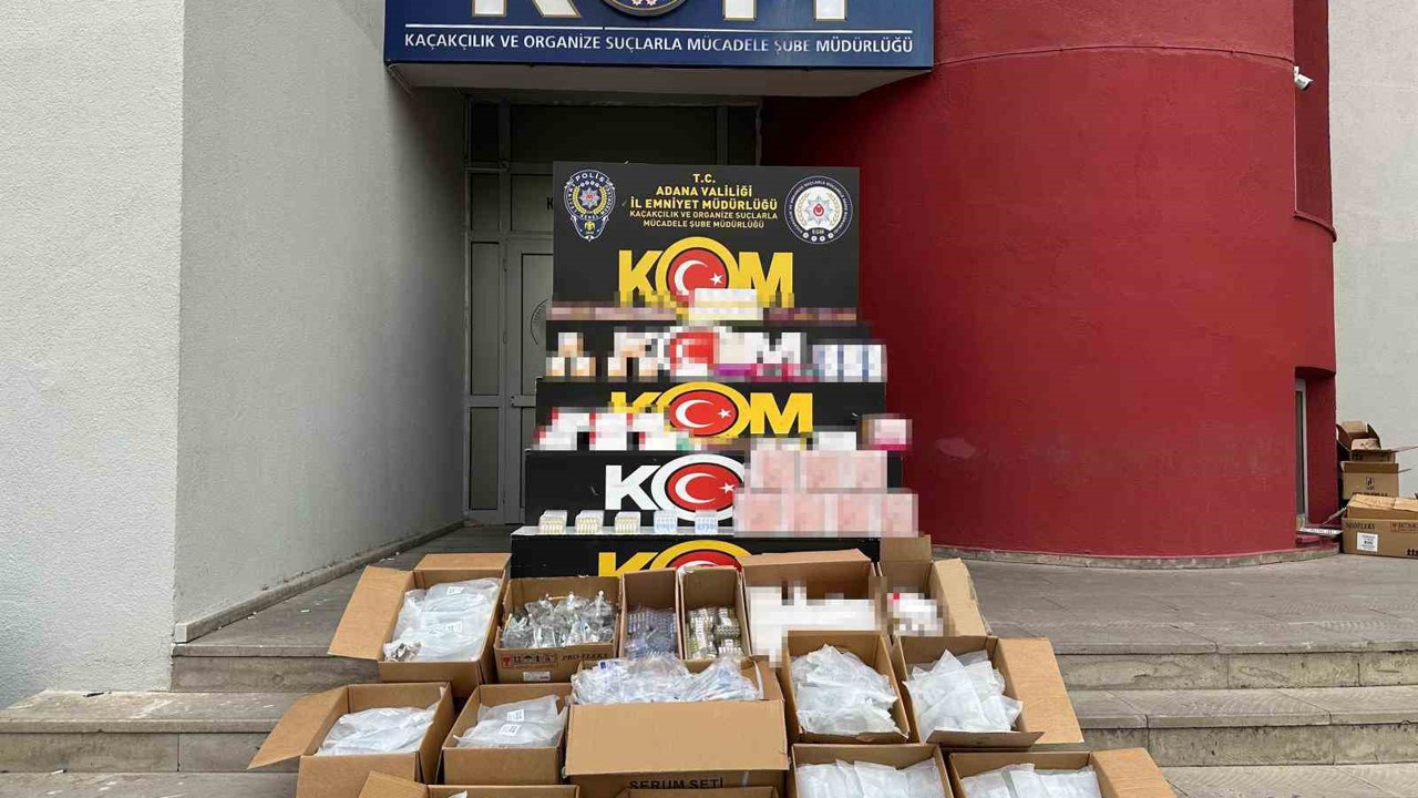 Merdiven altı muayenelerden 4 bin 655 kaçak ilaç ele geçirildi
