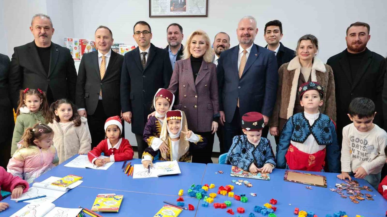 Menemen Belediyesi Seyrek Anaokulu coşkulu törenle açıldı
