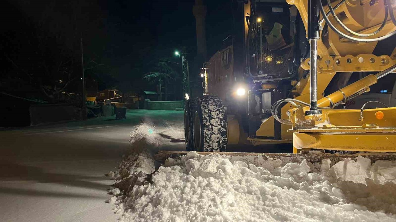 Kırşehir’de kapalı köy ve ilçe yolu bulunmuyor
