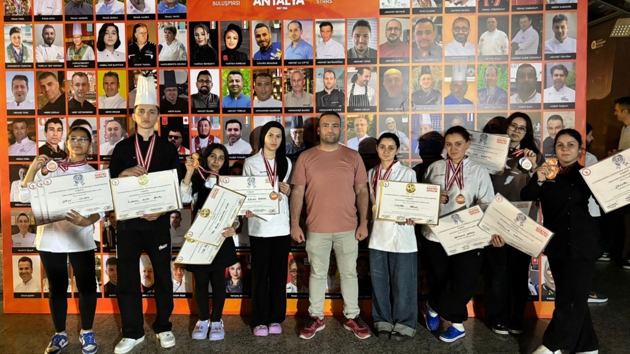 Uluslararası yemek yarışmalarında Eskişehir’e 1 kupa ve 35 madalya
