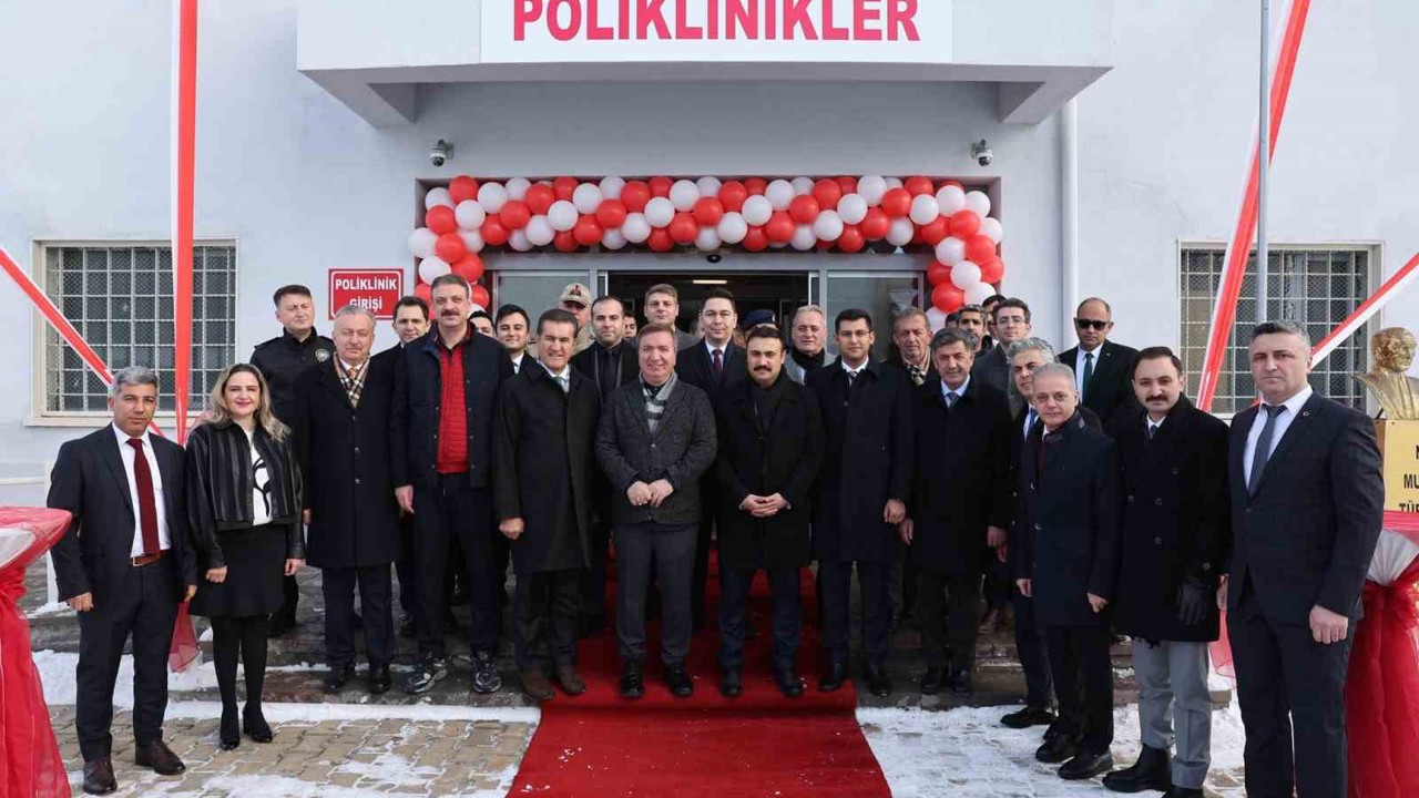 Erzincan Ceza İnfaz Kurumu kampüsünde Sağlık Polikliniği hizmete açıldı
