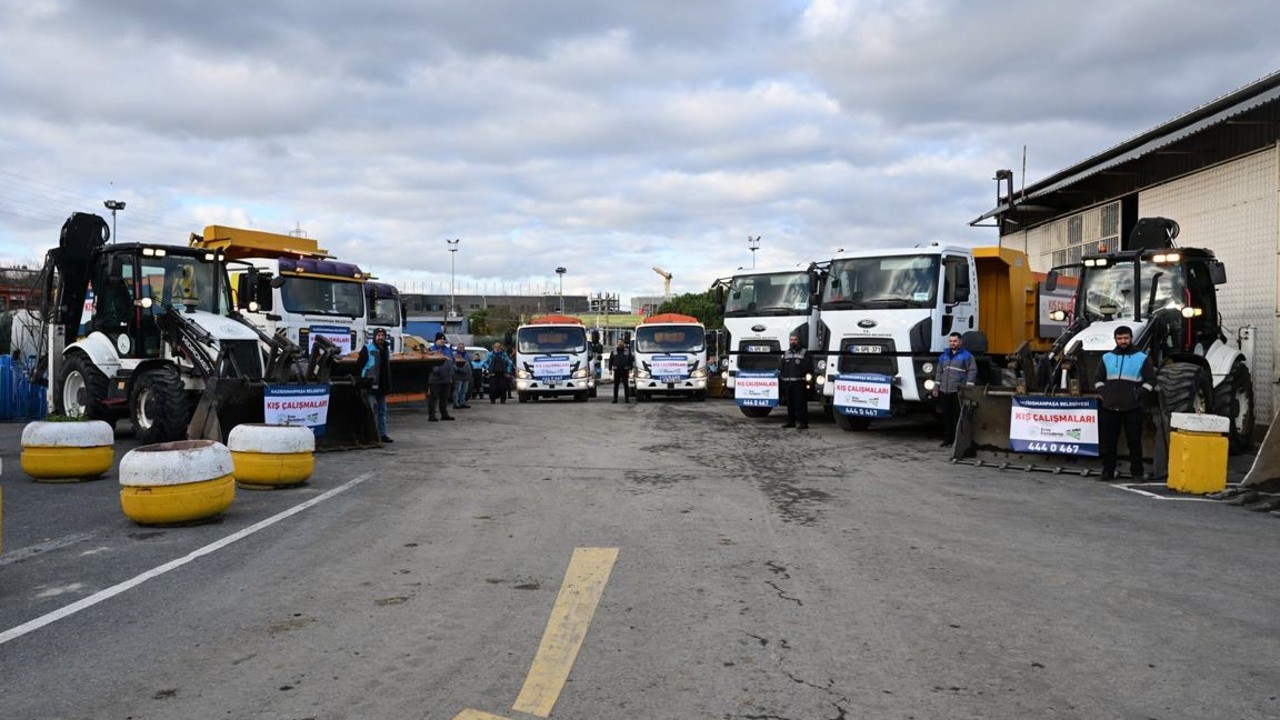 Gaziosmanpaşa Belediyesi kışla mücadeleye hazır
