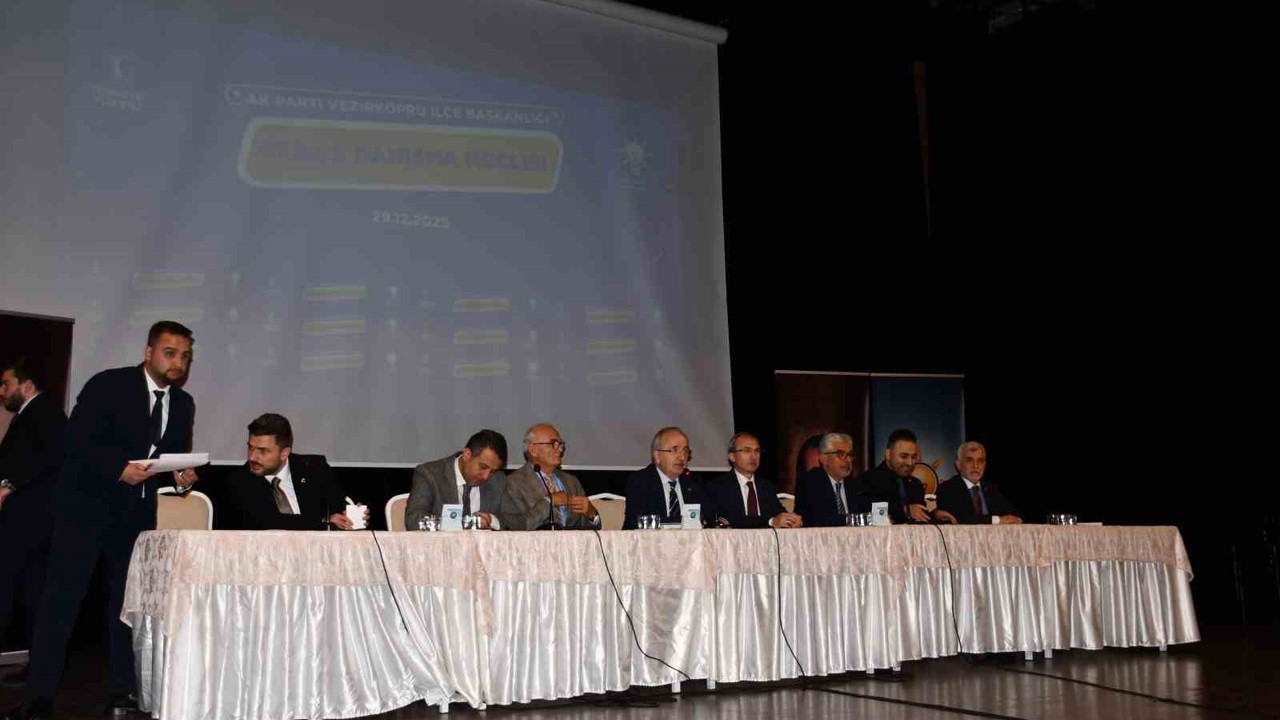 AK Parti Vezirköprü’de teşkilat buluşması
