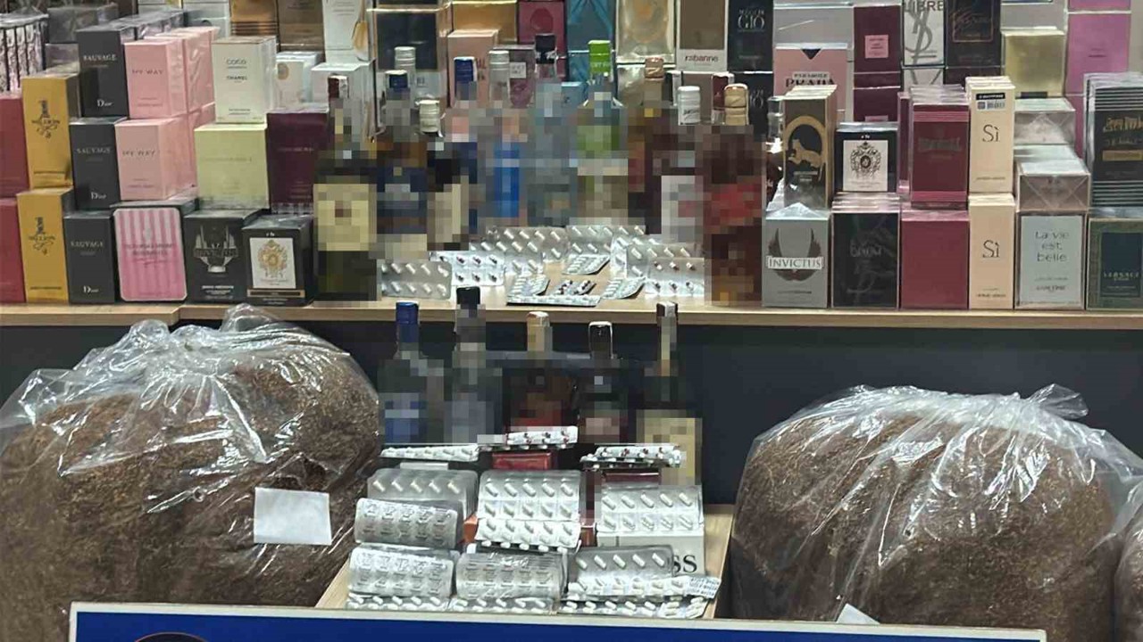 Yılbaşında satılmak istenen kaçak içki ve uyuşturucuya operasyon
