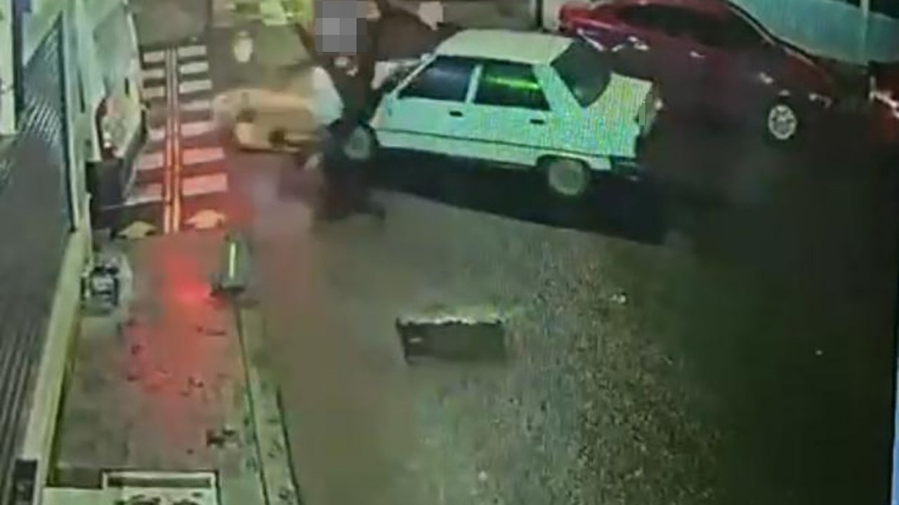 Tekirdağ’da feci kaza kamerada
