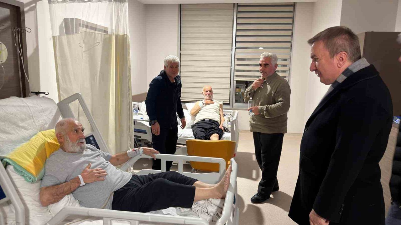 Vali Aydoğdu’dan Mengücek Gazi Eğitim ve Araştırma Hastanesi’ne ziyaret
