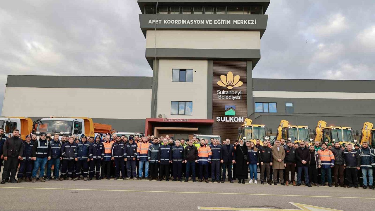 Sultanbeyli Belediyesi kışa hazır
