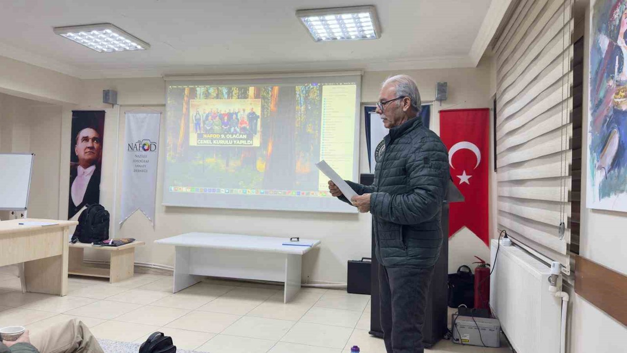 Nazilli Fotoğraf Sanatı Derneği genel kurulunu yaptı
