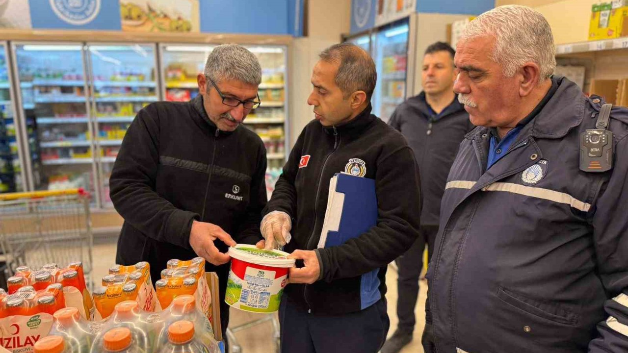 Yeşilyurt’ta yılbaşı öncesi denetimler arttı
