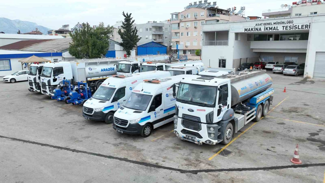 Antalya Büyükşehir Belediyesi yeni yıl mesaisine hazır
