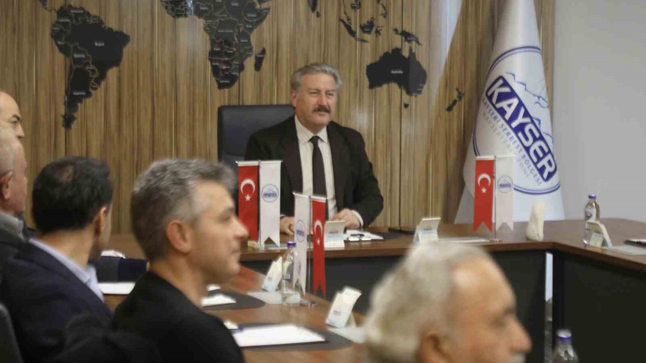 Kayseri Serbest Bölge’de 2025 yılının son yönetim kurulu toplantısı gerçekleşti
