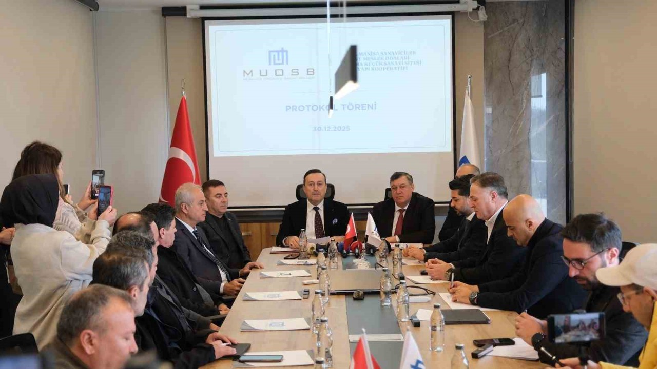 Manisa’nın ekonomisine can katacak yeni proje hızla yükseliyor
