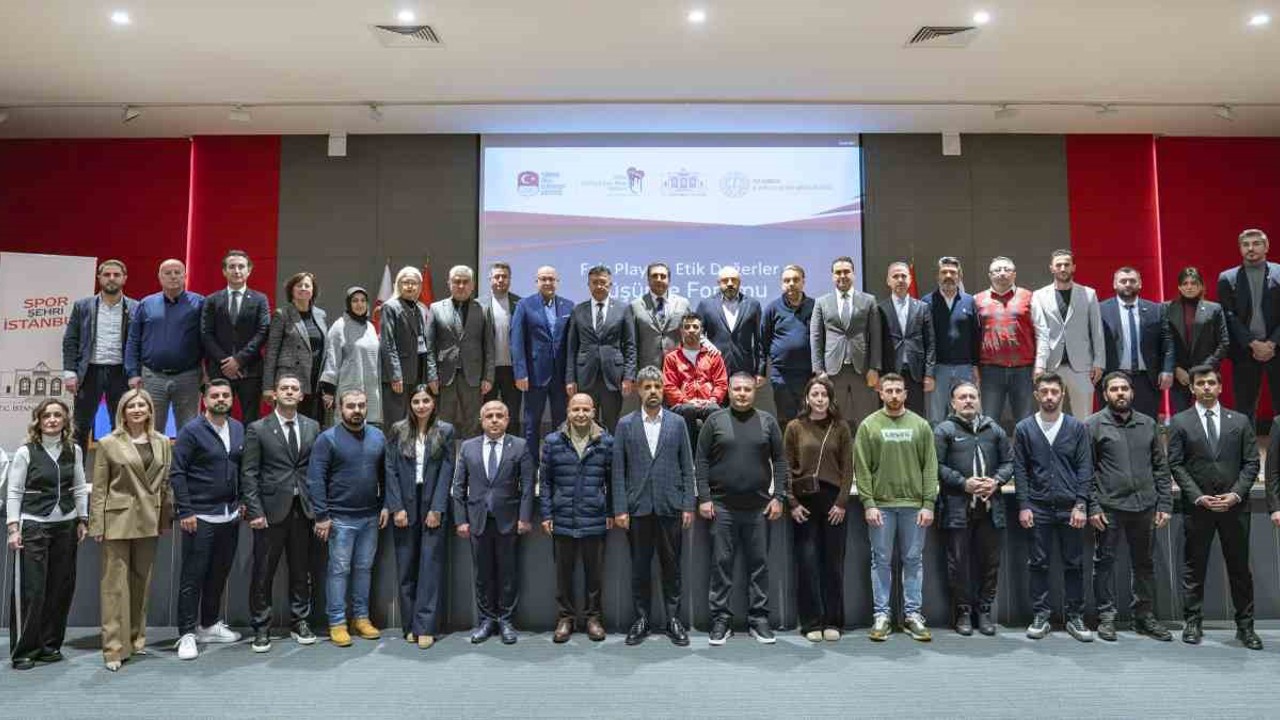 Fair Play ve Etik Değerler Düşünce Forumu, Olimpiyatevi’nde düzenlendi
