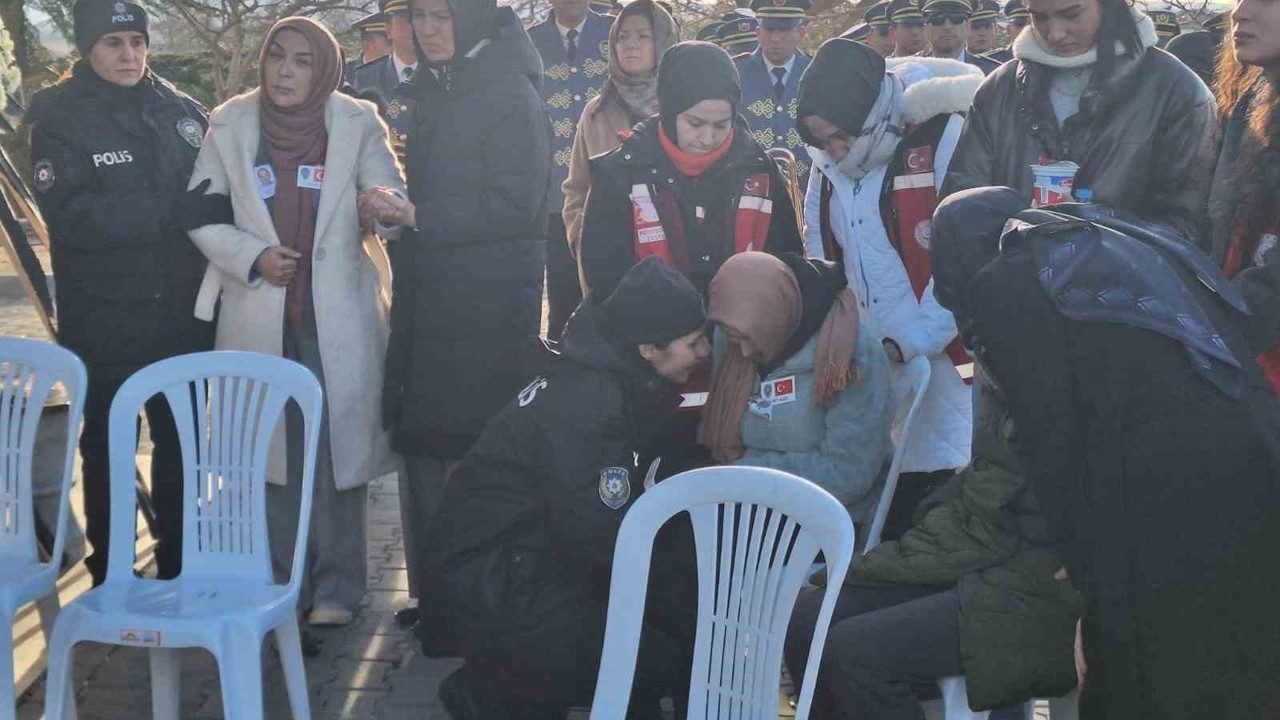 Teröristlerle çıkan çatışmada şehit olan Yasin Koçyiğit, Ankara’da son yolculuğuna uğurlandı
