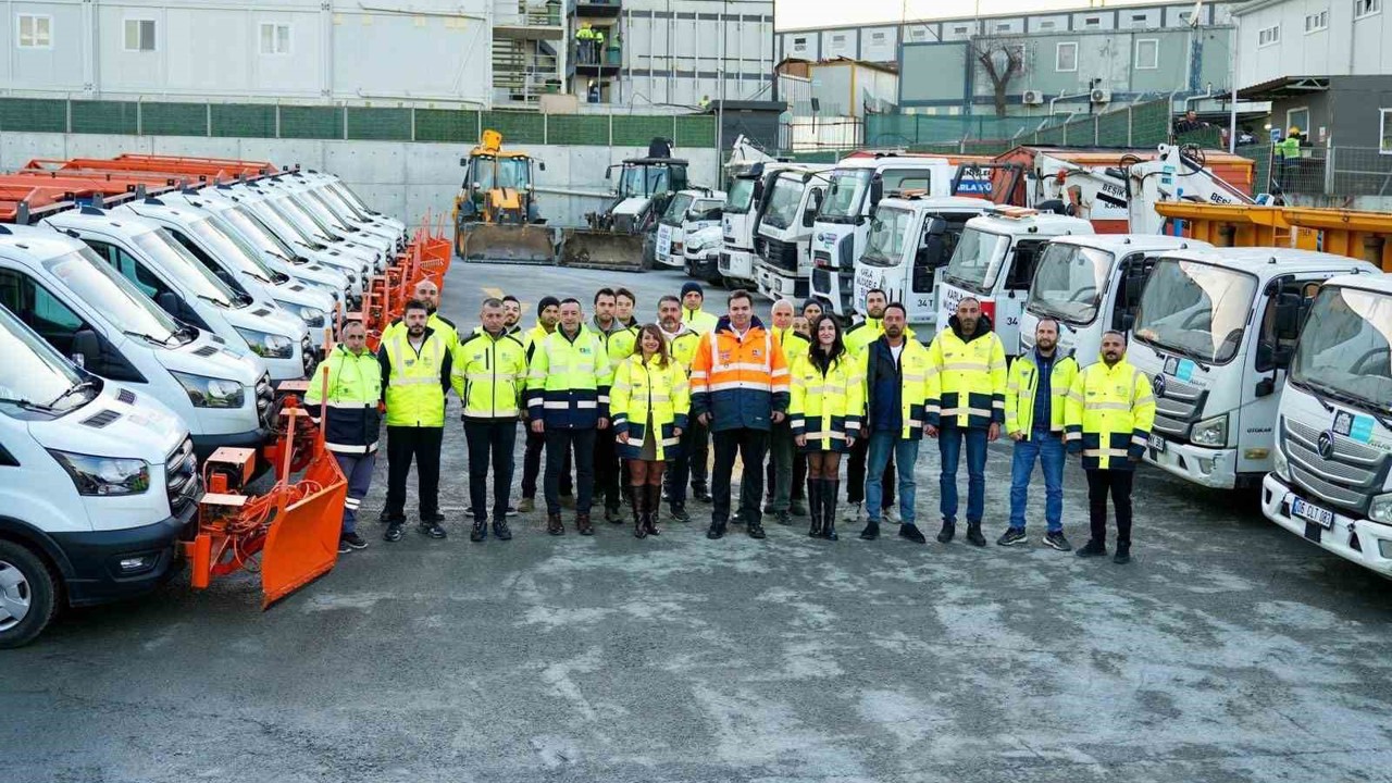 Beşiktaş Belediyesi olumsuz hava şartlarına karşı hazırlıklarını tamamladı
