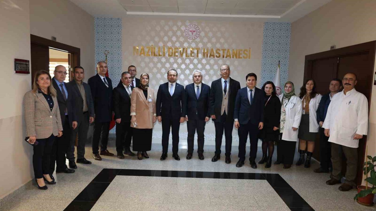 Nazilli’deki sağlık hizmetleri yerinde incelendi

