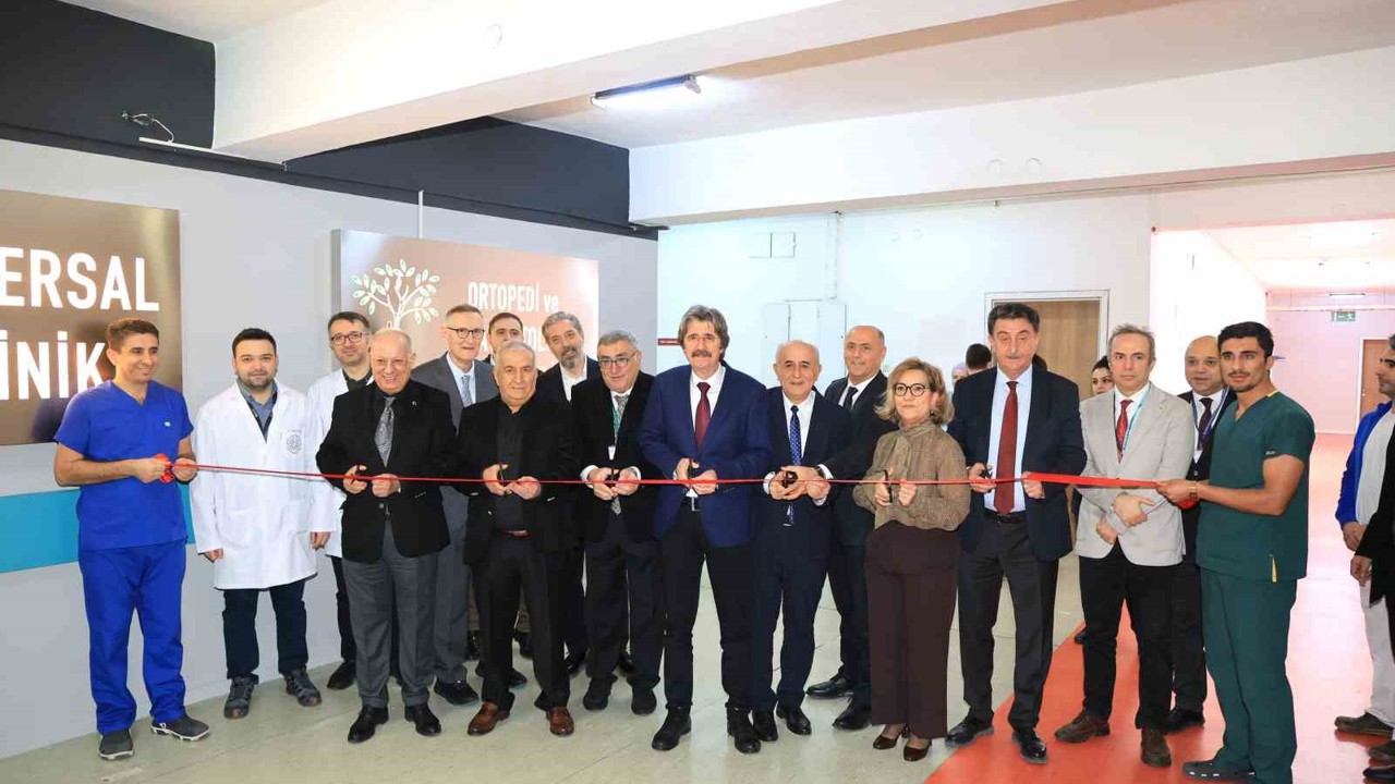 BUÜ Hastanesi’nin ikinci ortopedi kliniği hizmete açıldı
