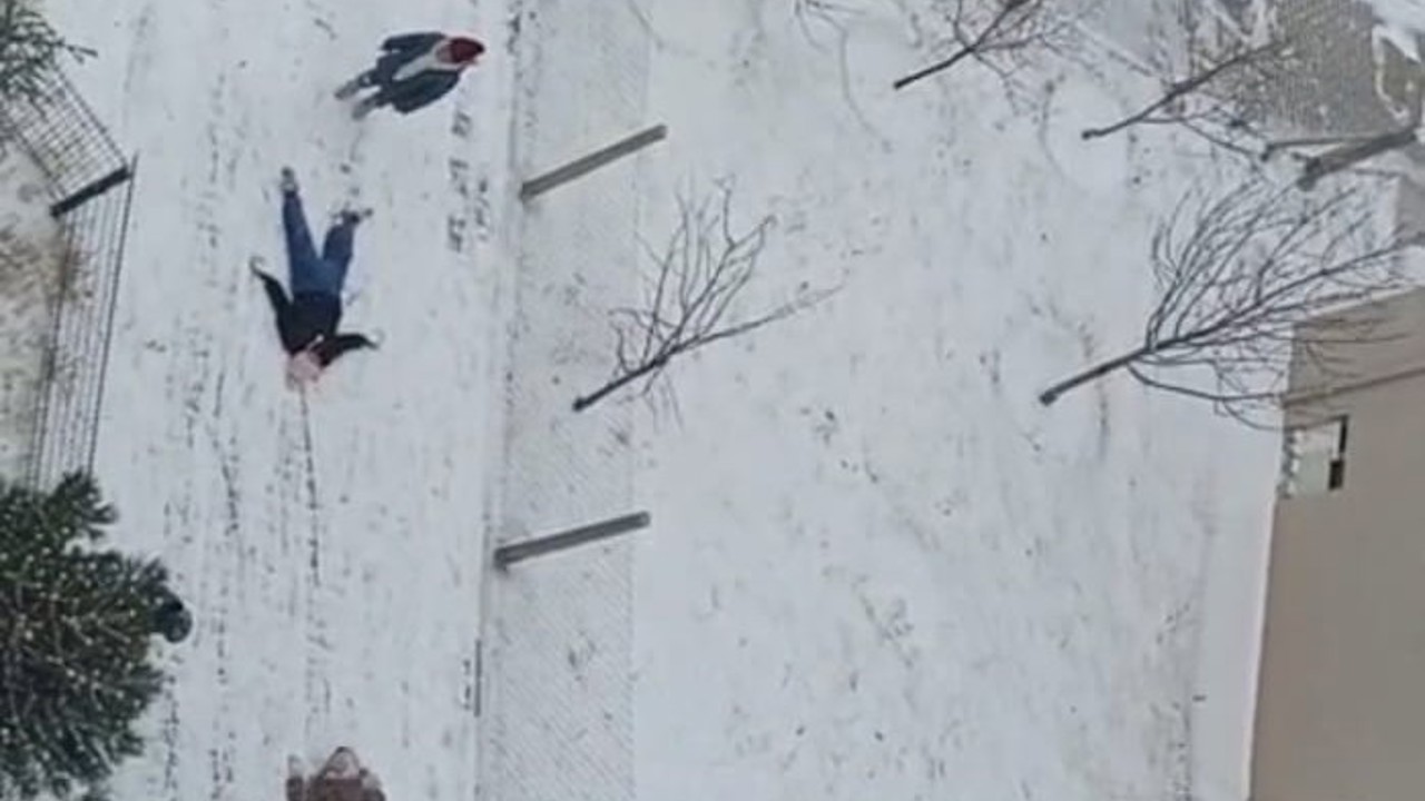 Malatya’da kar tatili çocukları sevindirdi
