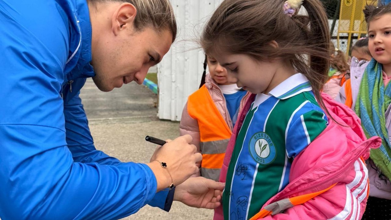 Miniklerden, Rizespor’a ziyaret
