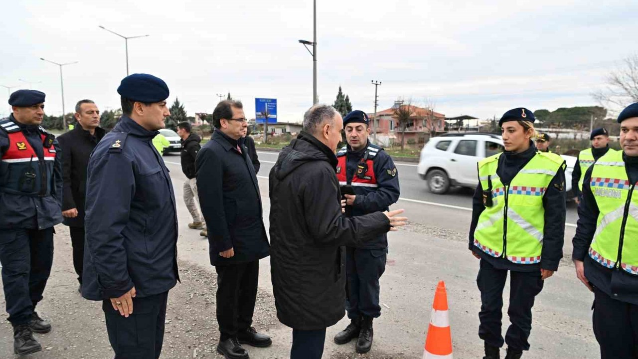Vali Özkan’dan Salihli’de yılbaşı güvenlik denetimi
