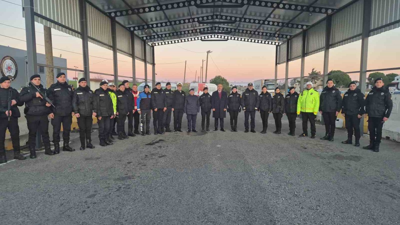 Tekirdağ Valisi’nden yılbaşı denetimi
