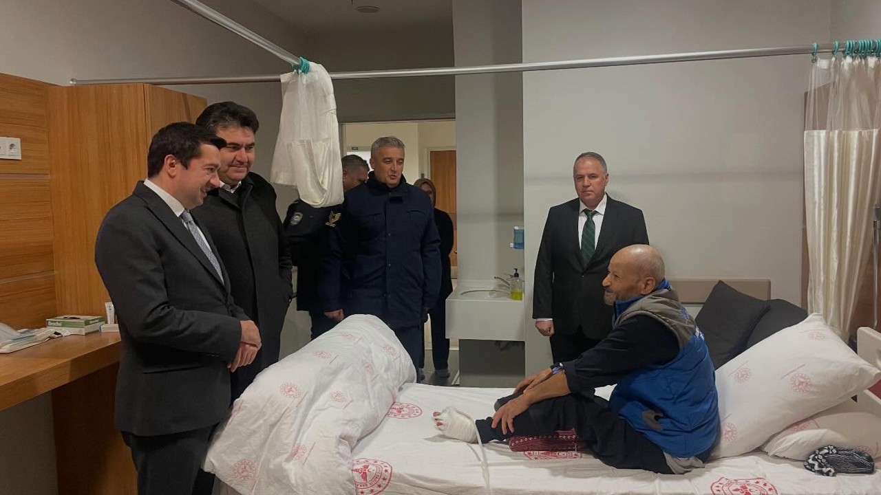 Havran protokolü yılbaşında güvenlik güçlerini ve hastaları yalnız bırakmadı
