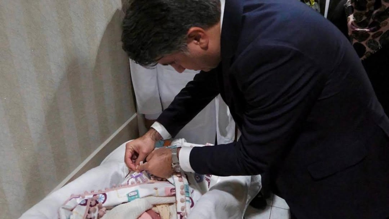 Bolu’da 2026 yılının ilk bebeği dünyaya geldi
